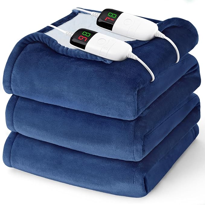 Heated Electric Blanket King Size by BOMOVA
