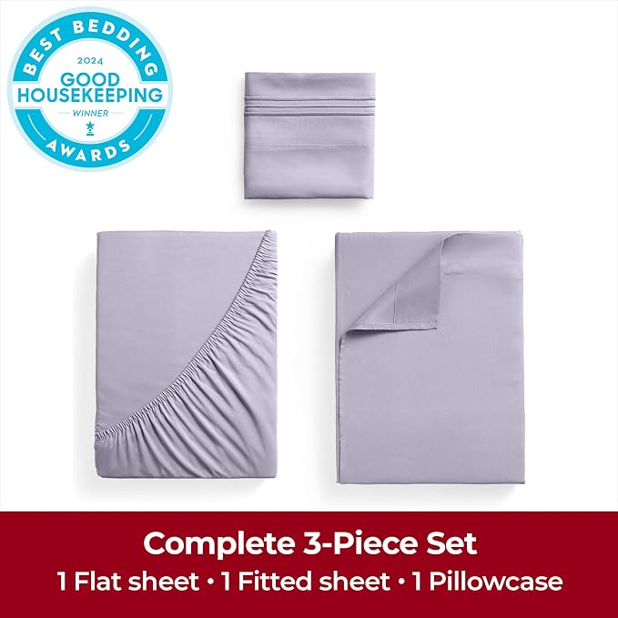 Mellanni Extra Deep Twin Sheets - Image 4