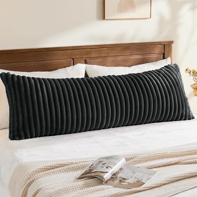 BEDELITE Fluffy Faux Fur Body Pillow Cover by BEDELITE