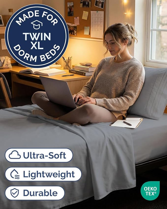 Twin XL Size 3 Piece Sheet Set - Image 2
