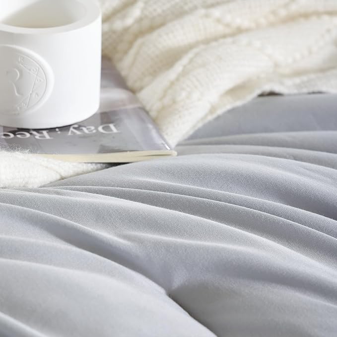 weigelia Light Grey Comforter Set King Size - Image 5