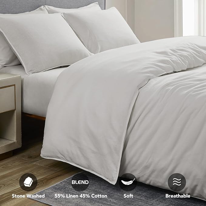 DAPU Linen Duvet Cover Set - Image 2