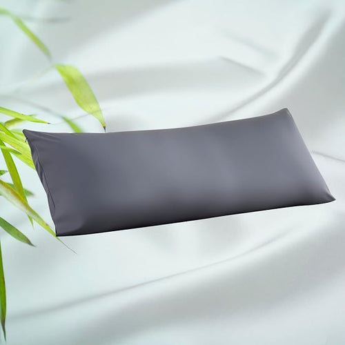 1 Pack Body Size Bamboo Viscose Zippered Pillow Case, 400 Thread Count Cooling by ZaizaiHome