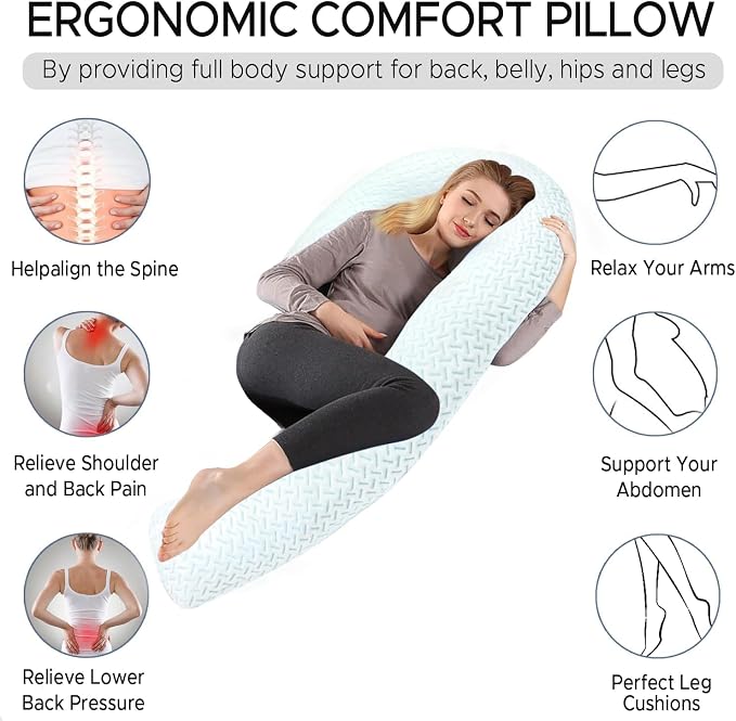 SCHNAUZER HOME Cooling Body Pillow - Image 6