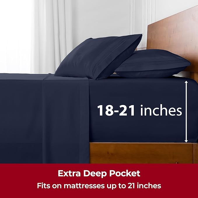 Mellanni Extra Deep Queen Sheets - Image 6