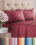 Queen Size 4 Piece Sheet Set by CGKUnlimited