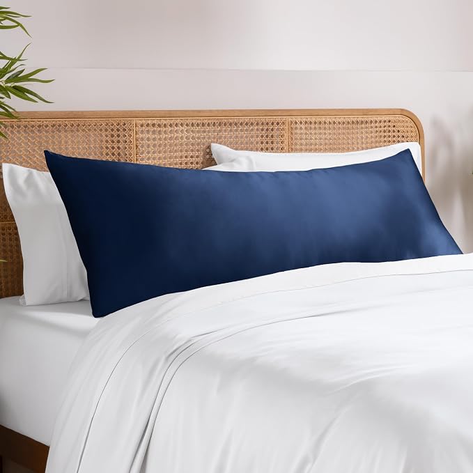 Bare Home 100% Rayon Made from Bamboo Luxury Body Size Cooling Pillowcase by BareHome