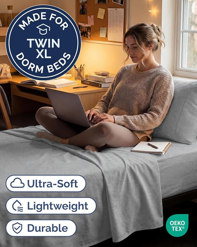 Twin XL Size 3 Piece Sheet Set - Image 2