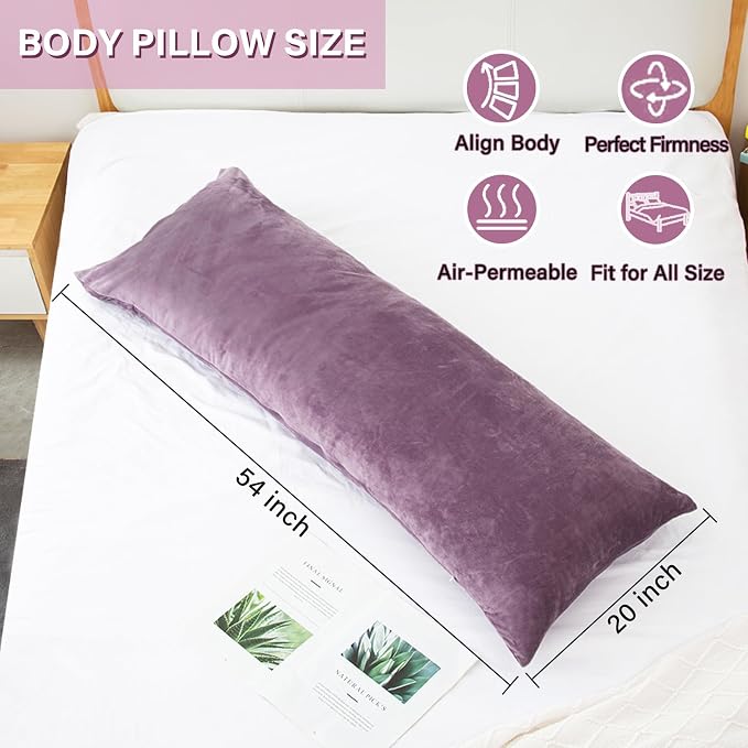 1 MIDDLE ONE Body Pillow, Memory Foam Body Pillows - Image 3