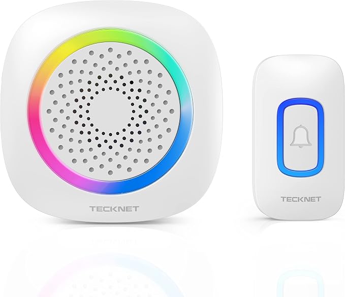 TECKNET Longest 1300 Feet Wireless Doorbell by Tecknet