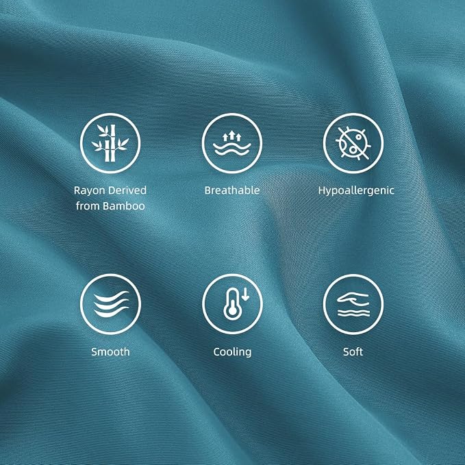 Standard Pillowcases, Cooling Viscose from Bamboo Pillow Covers - Image 5