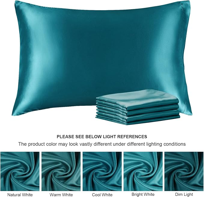 BEDELITE Satin Pillowcase for Hair and Skin, Super Soft Similar to Silk Pillow - Image 7
