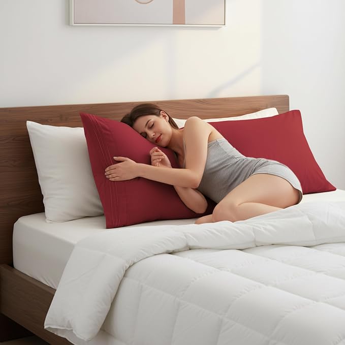 Elegant Comfort Luxury Ultra-Soft 1-Piece Body Pillowcase - Image 4