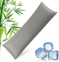 Body Pillowcase with Zipper Cooling Viscose from Bamboo Zippered Pillowcases by JamRest