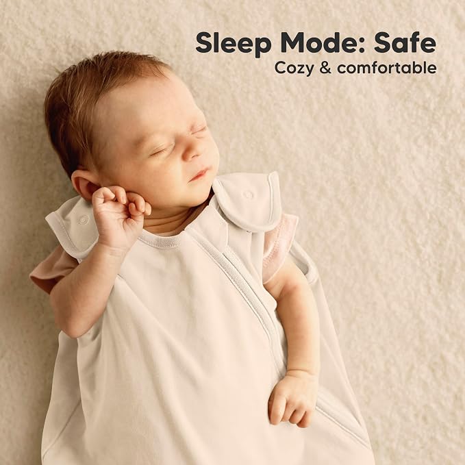 2-Pack Organic Baby Sleep Sacks, 100% Cotton - Image 7