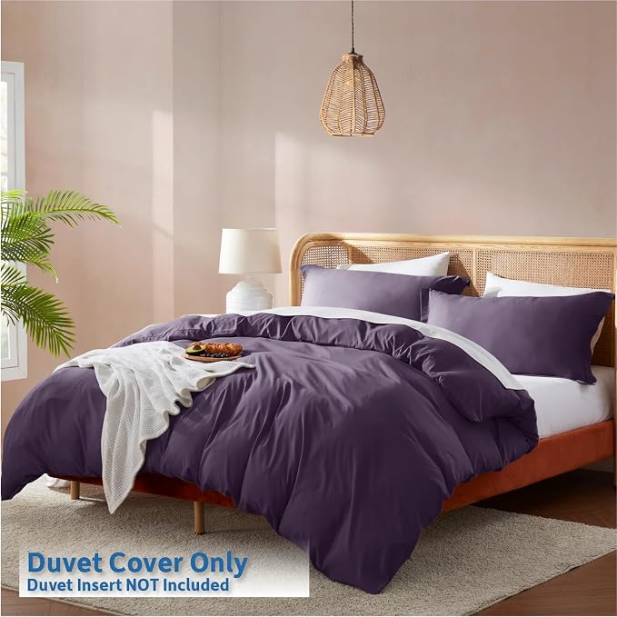 Nestl Purple Duvet Cover Queen Size - Image 2