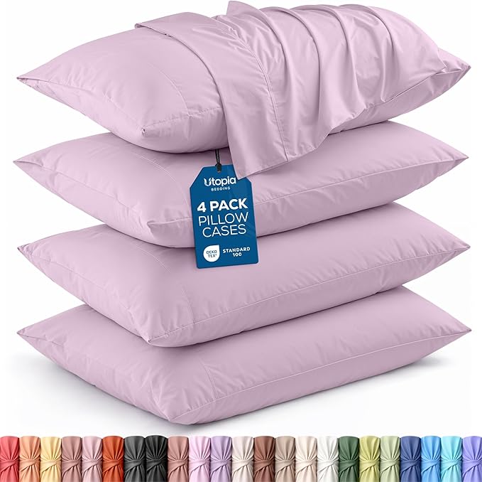 Utopia Bedding Standard Pillow Cases by UTOPIABEDDING