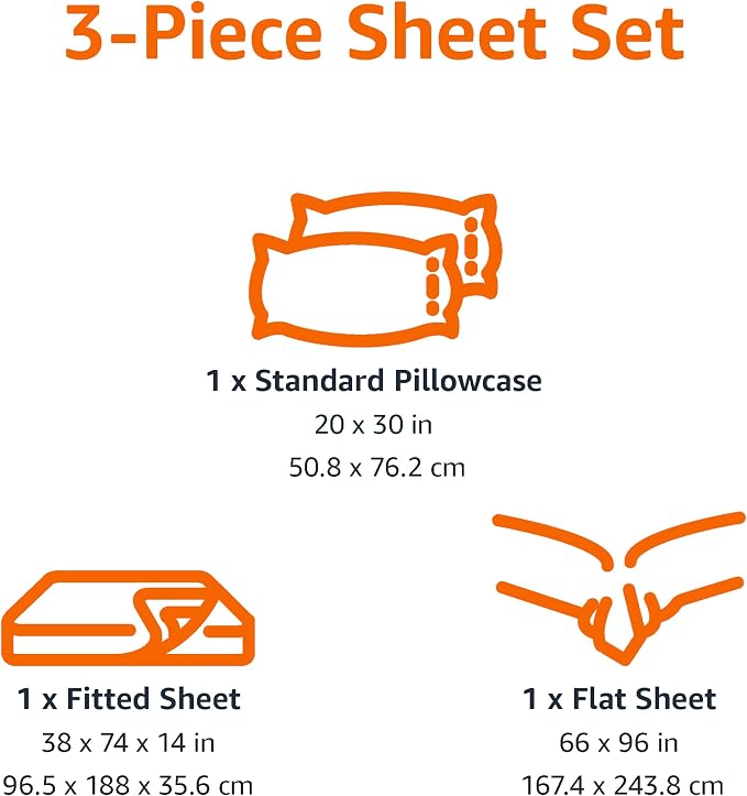 Amazon Basics Microfiber Kids' Sheet Set - Image 5