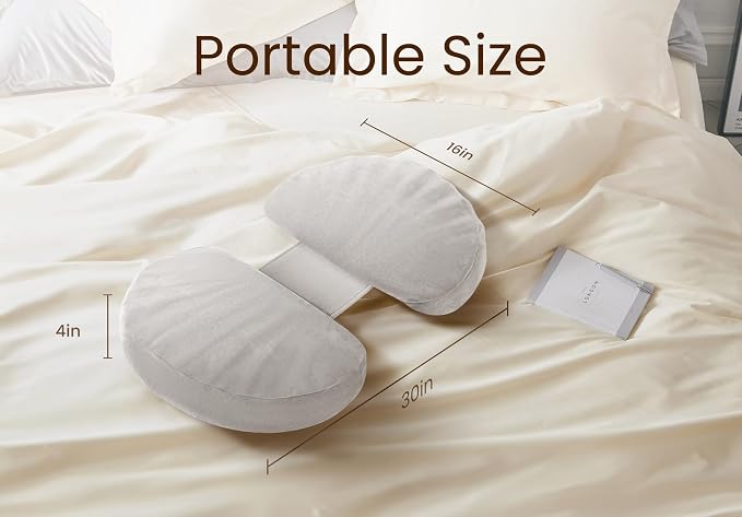 Pregnancy Pillow for Sleeping Memory Foam Pillow for Side Sleeper, Maternity - Image 5