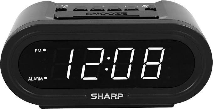 Sharp Digital Alarm with AccuSet by SHARP