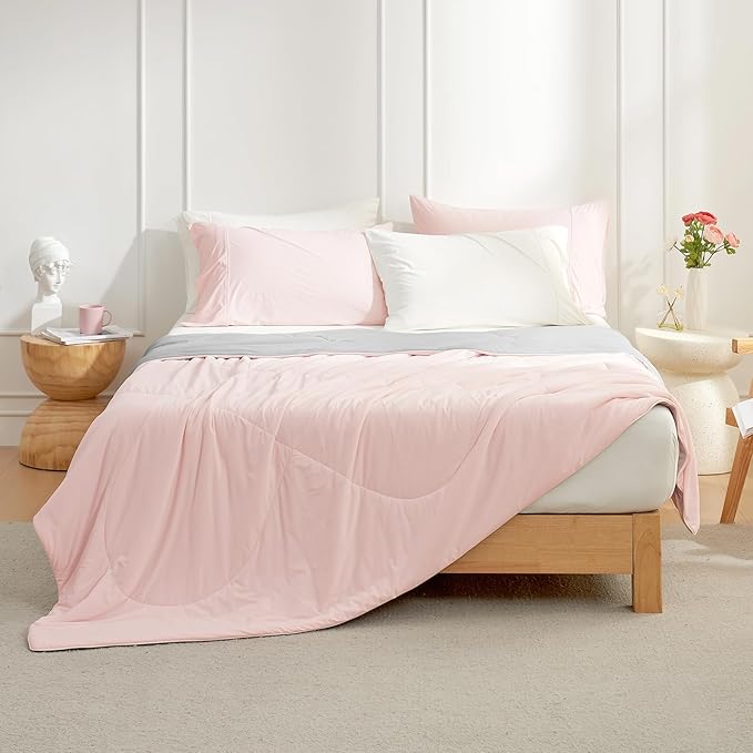 Cozy Bliss Cooling Comforter Queen Size, Cooling Blankets - Image 4