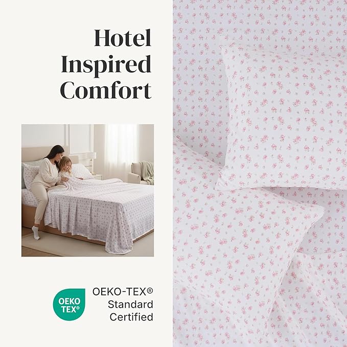 Modern Threads Silky Soft Microfiber and Wrinkle Free Sheets - Image 4