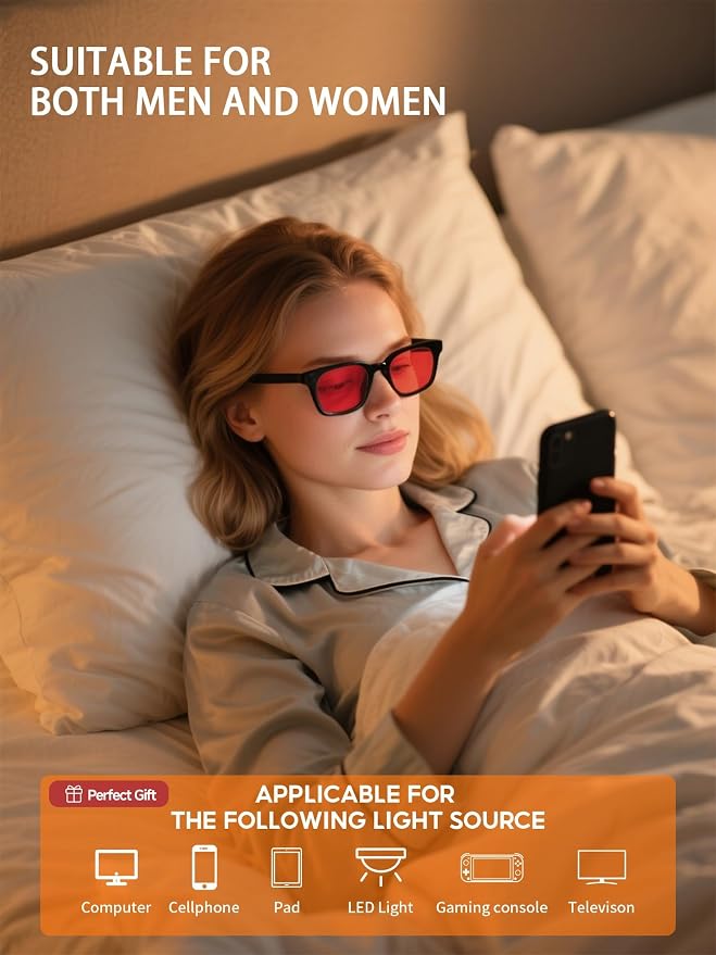 VMJFBJ Blue Light Blocking Glasses - Image 5