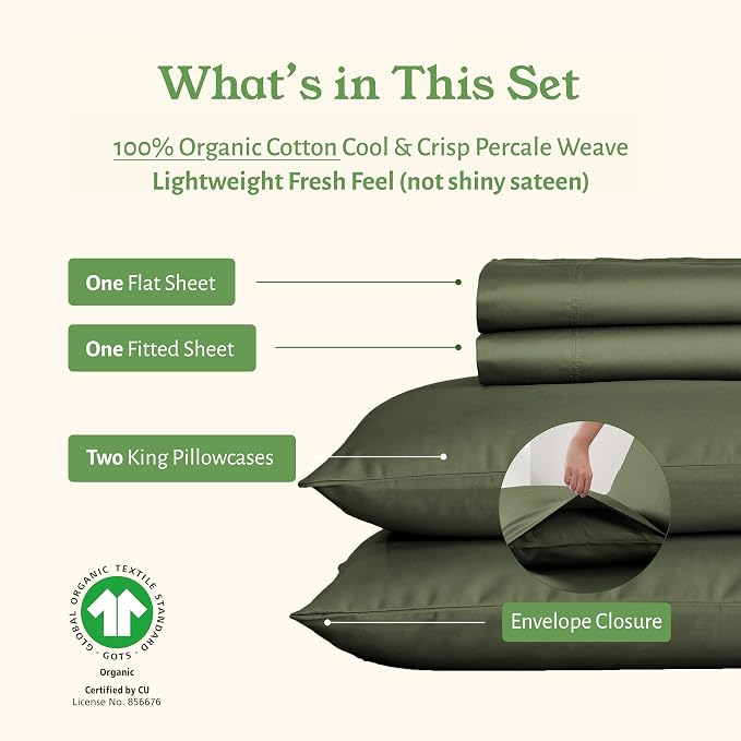California Design Den Bedsheets King Size Bed Set - Image 4