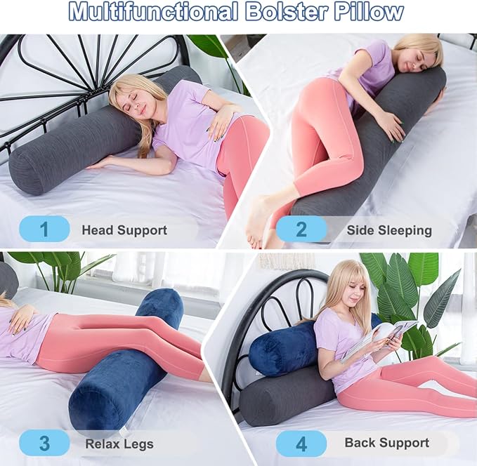 1 MIDDLE ONE Body Pillow, Bolster Pillow - Image 4