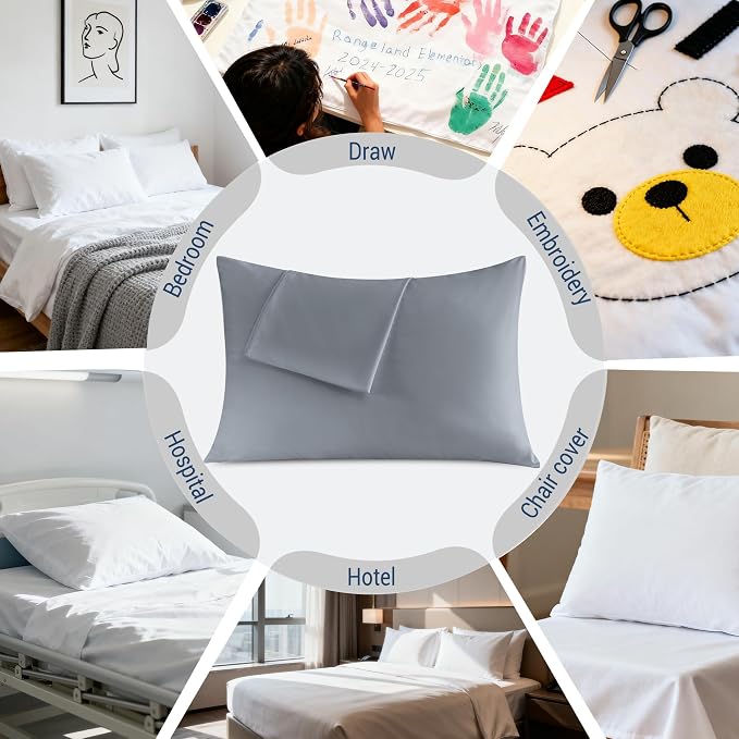 Pillowcases King 12 Pack, 20x36 Pillow Cases - Image 6
