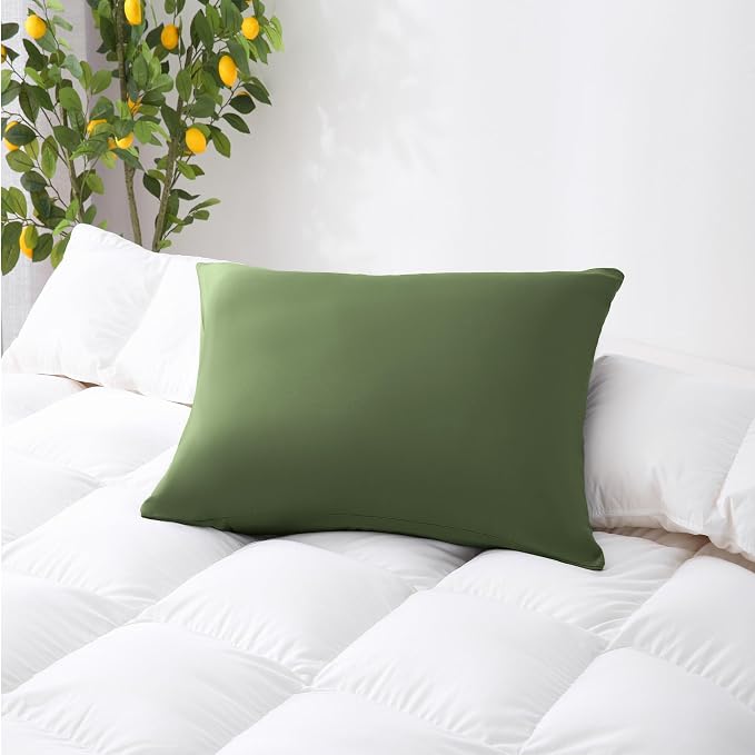 ZPECC Pillow Cases Queen Size Set of 4, 20x30 Envelope Closure Pillowcases - Image 6