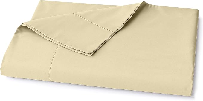 Lane Linen 100% Organic Cotton Full Size Flat Sheet Only by LaneLinen