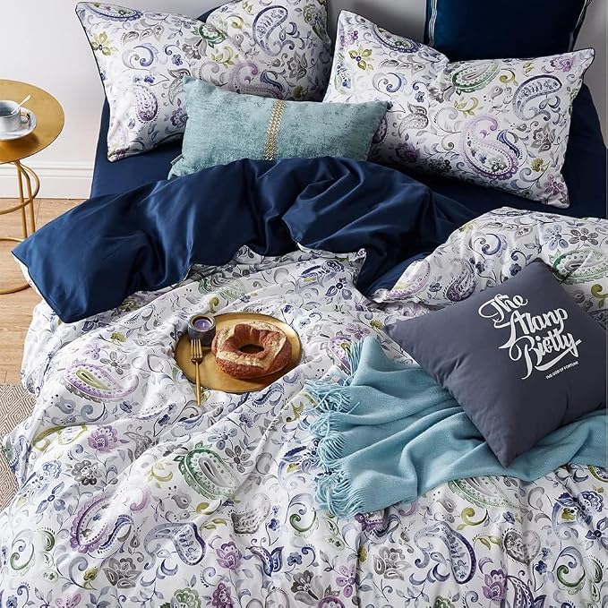 Cupocupa Duvet Cover Set;Duvet Cover Full Bedding Set Fluffy Boho Duvet Cover - Image 4