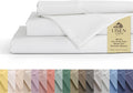 Linen Home 100% Cotton Percale Sheets California King Size, Deep Pocket by LINENHOME