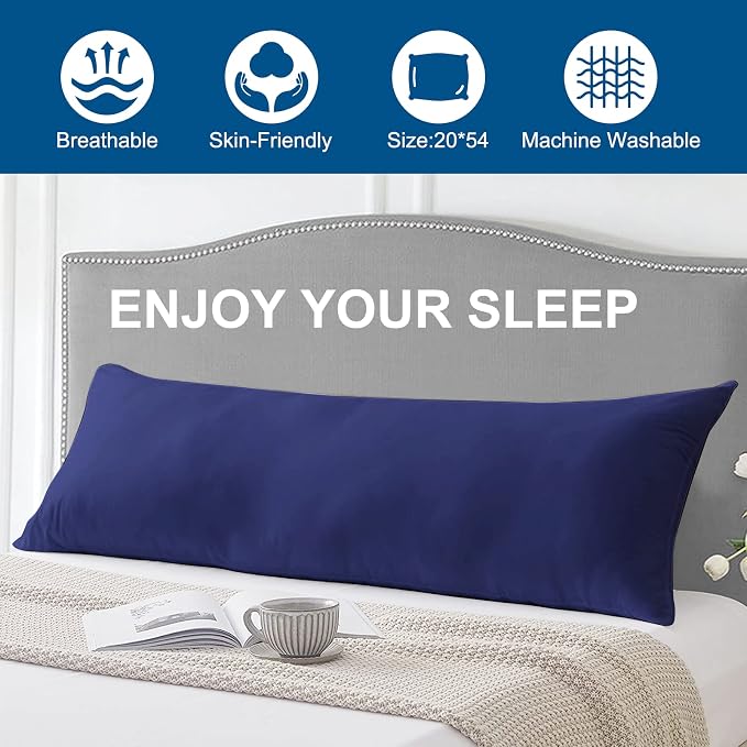 DOWNCOOL Large Body Pillow Insert- Breathable Full Body Pillow - Image 5
