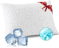 Cooling Pillows for Sleeping 1 Pack, Queen Size Adjustable Shredded Memory Foam by WGAKCED
