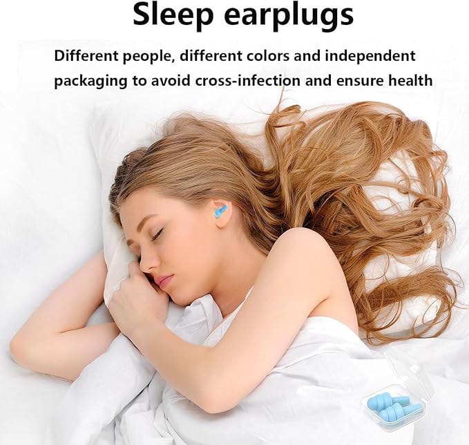 Ear Plugs, Reusable Earplugs for Sleeping Noise Cancelling – Super Soft - Image 5