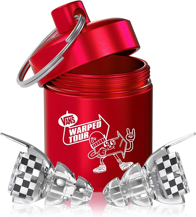 Eargasm High Fidelity Warped Tour 2026 Music Festival Earplugs by Eargasm