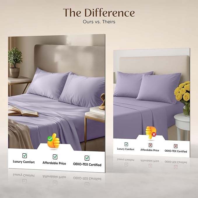 Utopia Bedding Twin Sheet Set – 3 Piece Bed Sheets - Image 6