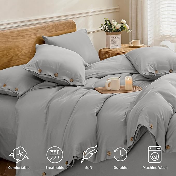 JELLYMONI Cotton Duvet Cover Full Size - Image 4