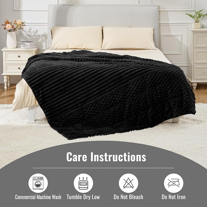 Uttermara Fleece Weighted Blanket - Image 7