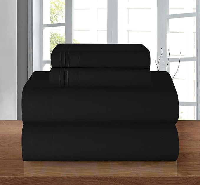 Elegant Comfort Luxury 1500 Premium Hotel Quality Microfiber 5-Piece Sheet Set by ELEGANTCOMFORT