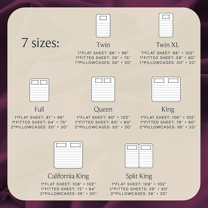 LuxClub 5 PC Split King Sheet Set, Breathable Luxury Bed Sheets, Deep Pockets - Image 4