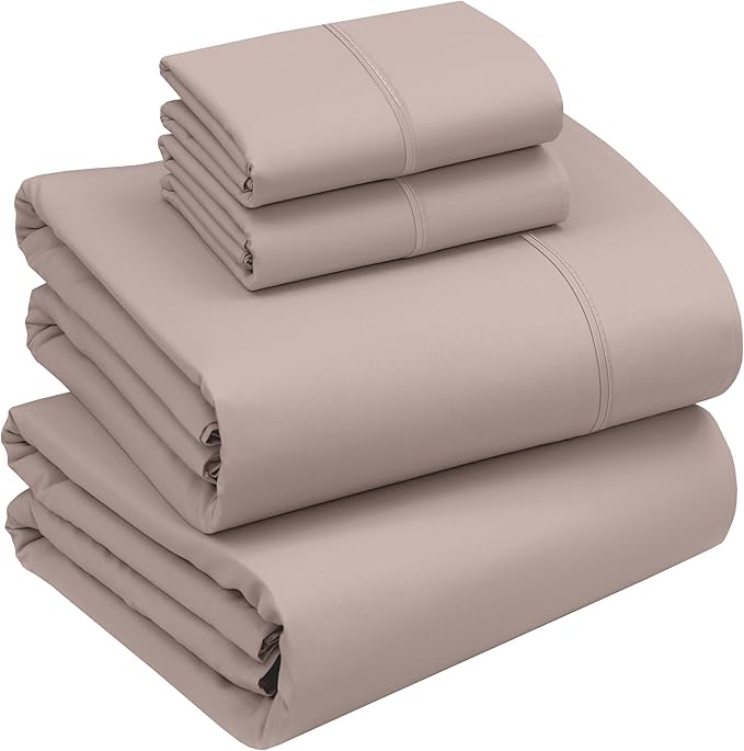 RUVANTI 100% Cotton Sheets – California King Percale Bedding, Cooling & by Ruvanti