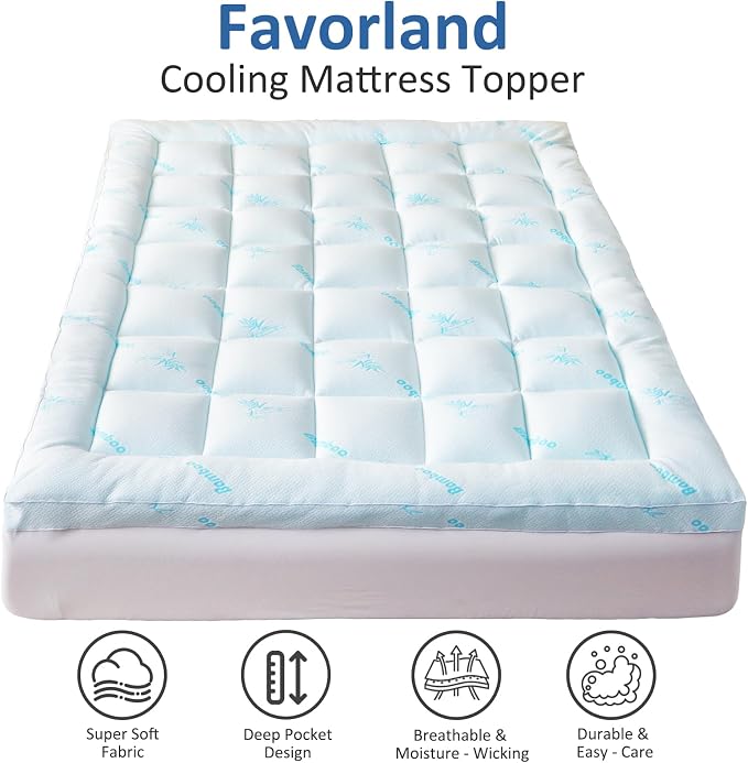 Favorland Mattress Topper King Size - Image 2