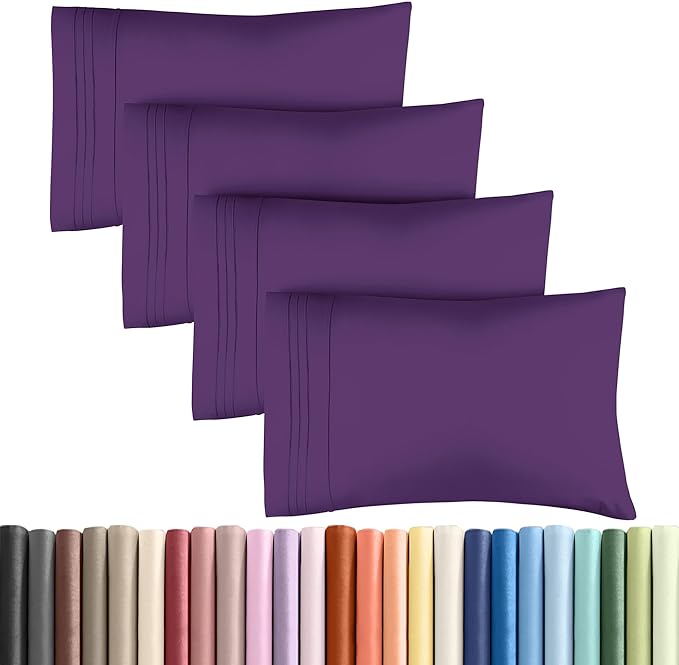 King Pillow Cases Set of 4 by CGKUnlimited