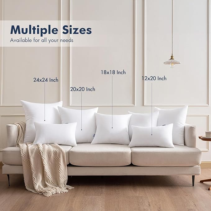 MIULEE Throw Pillows Inserts - Image 10