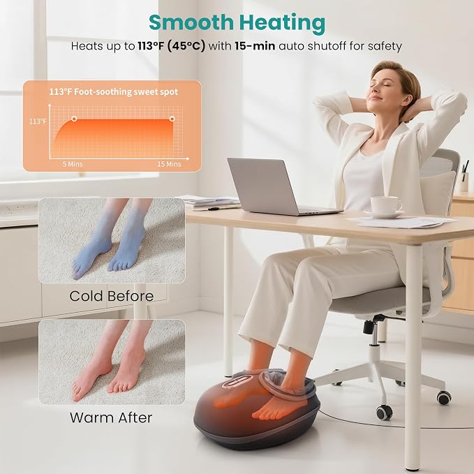 Nekteck Shiatsu Foot Massager - Image 4