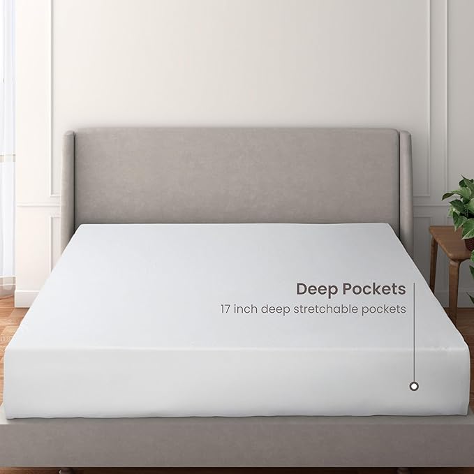 Bioweaves Organic Waterproof Mattress Protector – GOTS Certified Organic Cotton - Image 5