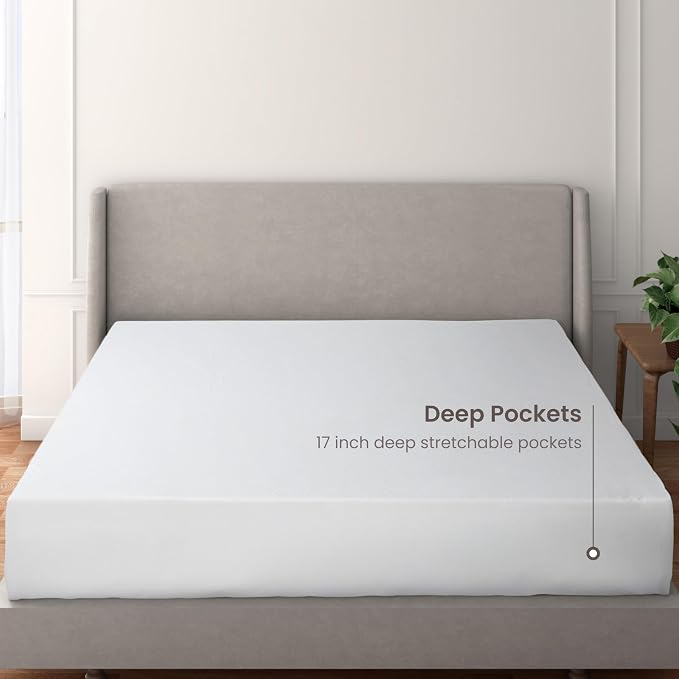 Bioweaves Organic Waterproof Mattress Protector – GOTS Certified Organic Cotton - Image 5